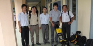 Hoàn tất bàn giao và thử nghiệm Thiết bị georadar...