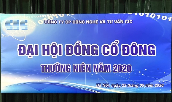 CIC tổ chức thành công Đại hội đồng cổ đông năm 2020