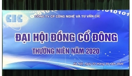 CIC tổ chức thành công Đại hội đồng cổ đông...