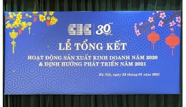 CIC tổ chức Lễ tổng kết hoạt động sản xuất kinh doanh năm 2020 và định hướng phát triển năm 2021