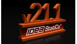 Phát hành version mới phần mềm IDEA StatiCa 21.1