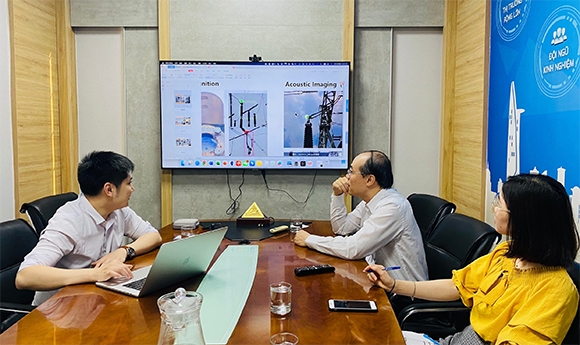Lãnh đạo Công ty Công nghệ Shenhao Hangzhou đến thăm và làm việc với CIC
