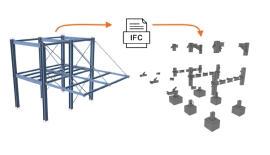 Xuất tệp IFC từ IDEA StatiCa