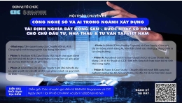 Digital Technology and AI Workshop Redefines Vietnam’s Construction and Real Estate Industry