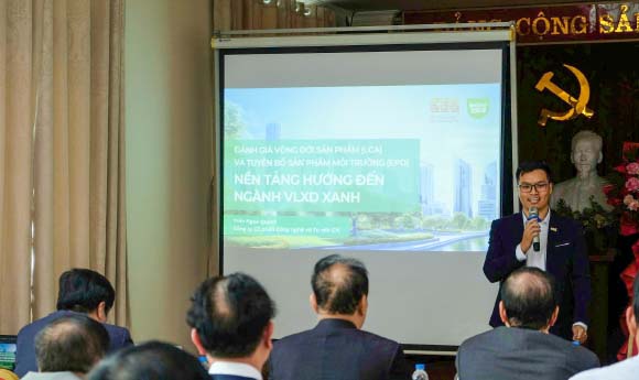 CIC Presents LCA–EPD at Building Materials Digital Transformation Conference