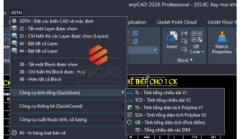 Hướng dẫn cài đặt bộ lisp hỗ trợ đo bóc...