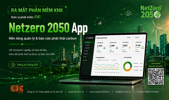 CIC Ra Mắt Phần Mềm Kiểm Kê Khí Nhà Kính...