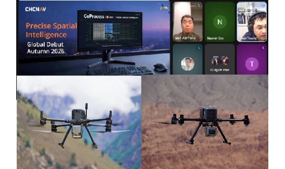 CIC Giới Thiệu Giải Pháp Khảo Sát 3D Laser SLAM và LIDAR UAV Đến Tập đoàn Coteccons
