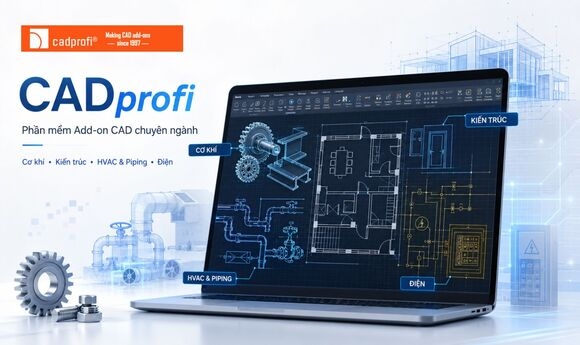 CADprofi CAD Add-On: Faster Design and Standardized Drawings
