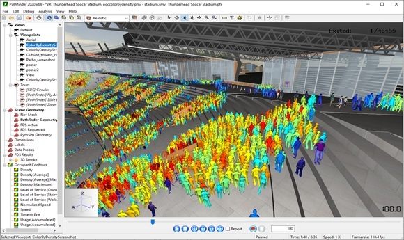 CIC cung cấp bộ phần mềm mô phỏng cháy và thoát nạn PyroSim – Pathfinder cho Công ty TNHH Dịch vụ PCCC Đức Tâm