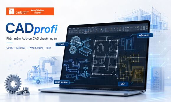 CADprofi CAD Add-On: Faster Design and Standardized Drawings