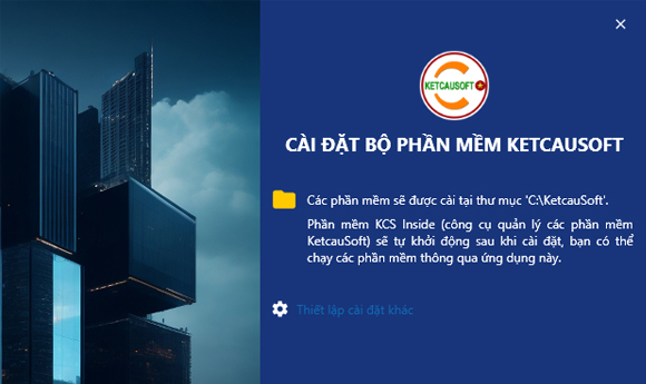 Hướng dẫn cài đặt Ketcausoft với phần mềm enjiCAD