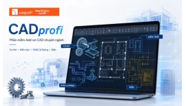 CADprofi CAD Add-On: Faster Design and Standardized Drawings