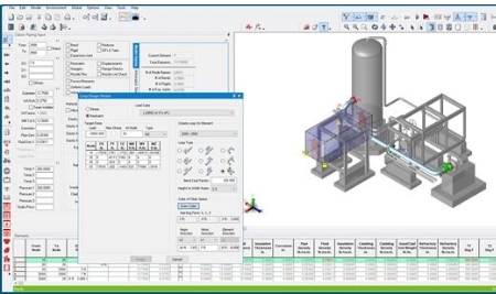 Caesar II: Phần Mềm Phân Tích Ứng Suất Đường Ống Dành Cho Kỹ Sư Cơ Khí