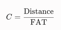 Wave Speed Calculation